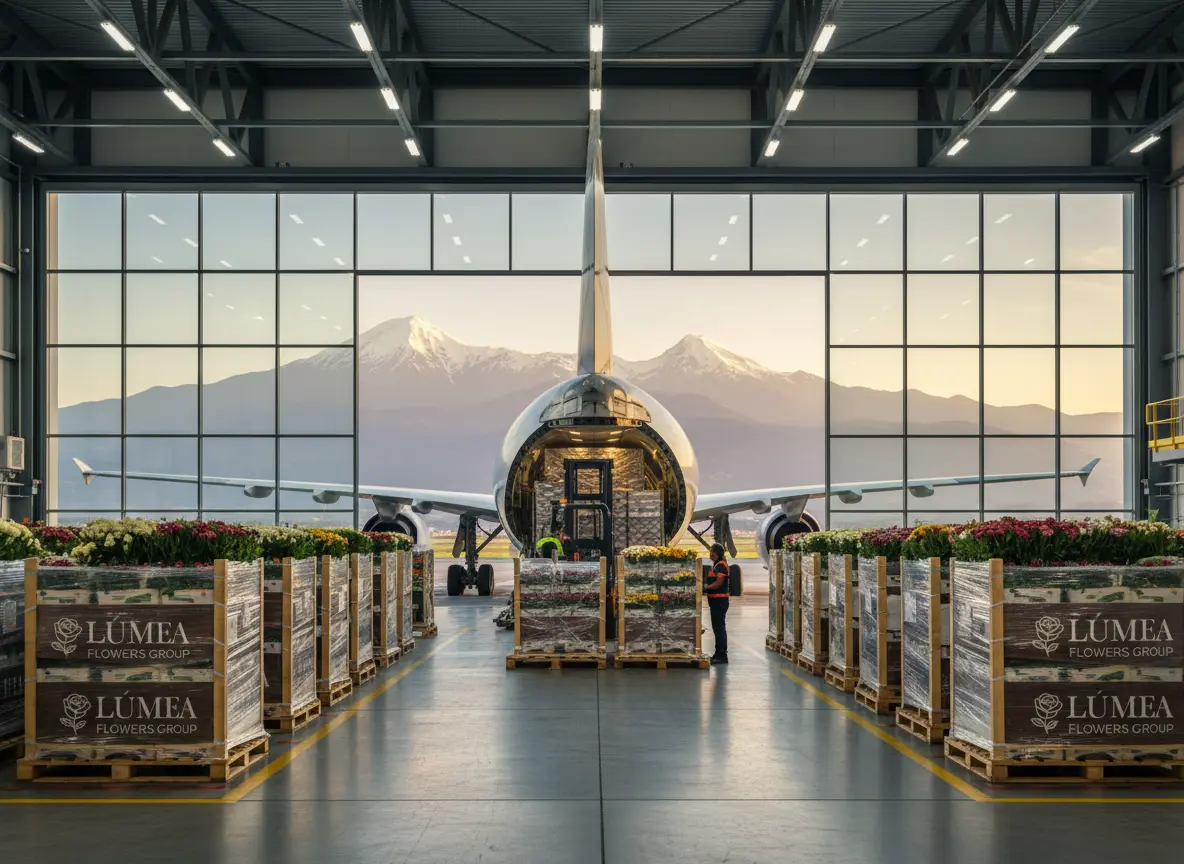 Lumea Flowers Cold Chain Logistics Airport